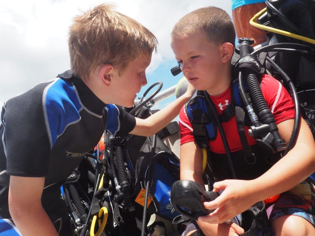 KIDSTRAINING2-1024x768 Kids Scuba, Family Scuba Diving Adventures, Kids Sea Camp, Margo Peyton, Teen Scuba Diving camps