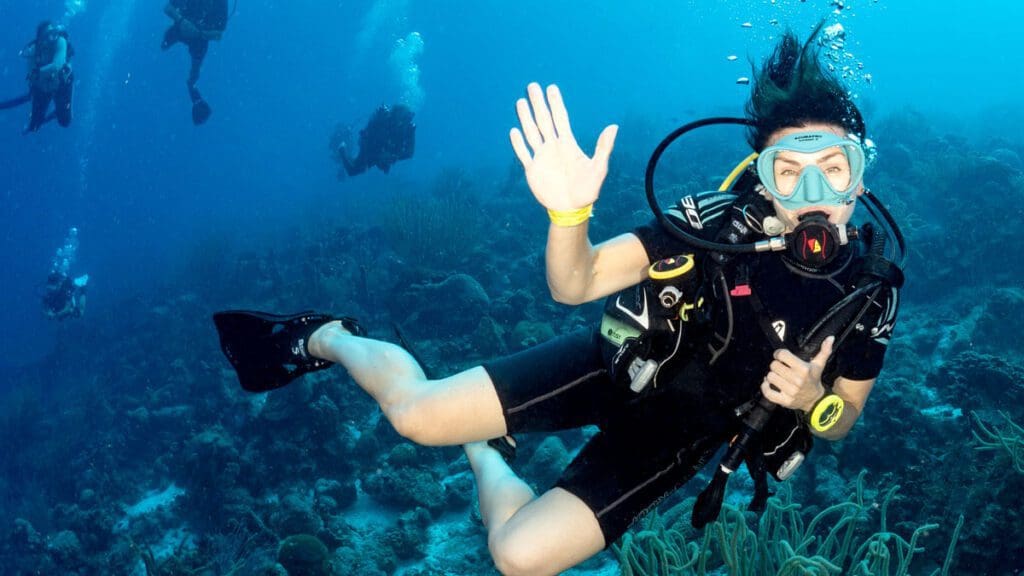 I could be a parent and diver at KSC